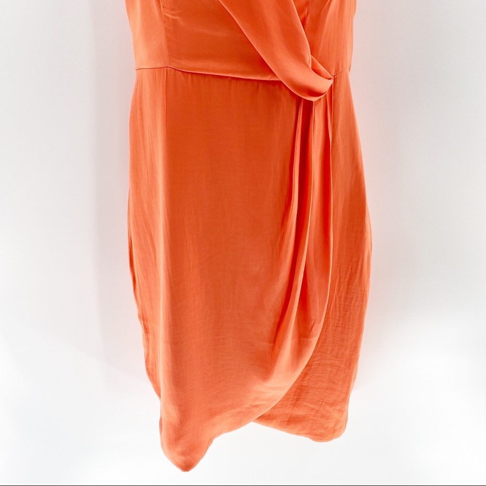 Banana Republic Coral Dream Night Out Dress NWT - Picture 4 of 11